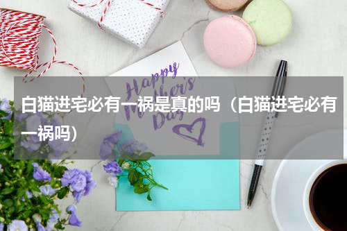 白猫进宅必有一祸是真的吗（白猫进宅必有一祸吗）