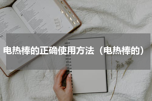 电热棒的正确使用方法（电热棒的）