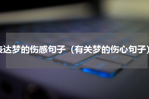 表达梦的伤感句子（有关梦的伤心句子）