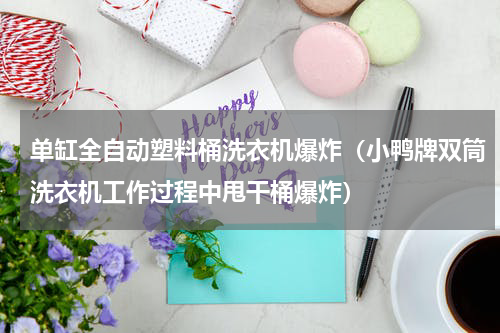 单缸全自动塑料桶洗衣机爆炸（小鸭牌双筒洗衣机工作过程中甩干桶爆炸）