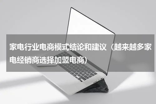 家电行业电商模式结论和建议（越来越多家电经销商选择加盟电商）