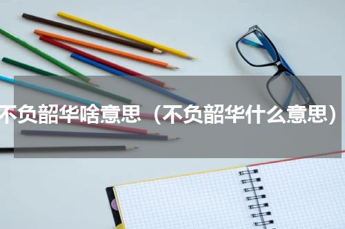 不负韶华啥意思（不负韶华什么意思）