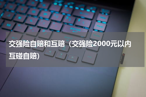 交强险自赔和互赔（交强险2000元以内互碰自赔）