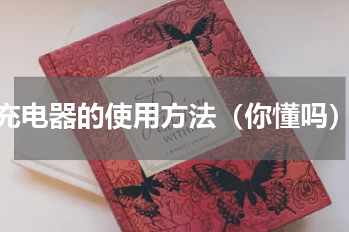 充电器的使用方法（你懂吗）
