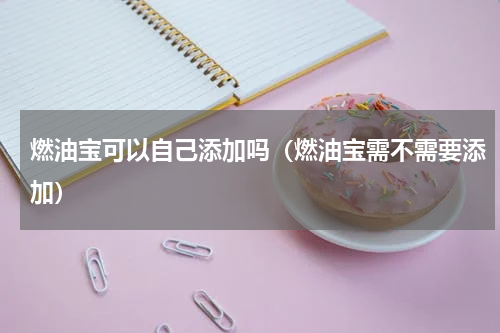 燃油宝可以自己添加吗（燃油宝需不需要添加）