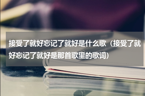 接受了就好忘记了就好是什么歌（接受了就好忘记了就好是那首歌里的歌词）