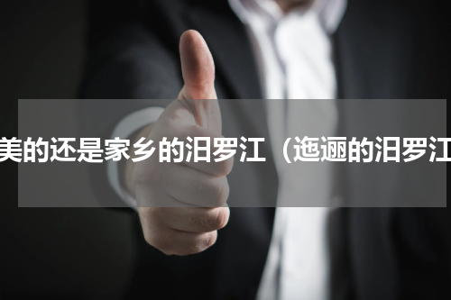 最美的还是家乡的汨罗江（迤逦的汨罗江）