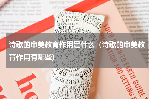 诗歌的审美教育作用是什么（诗歌的审美教育作用有哪些）