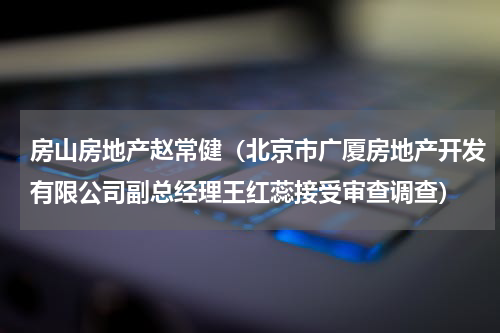 房山房地产赵常健（北京市广厦房地产开发有限公司副总经理王红蕊接受审查调查）