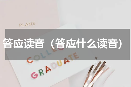 答应读音（答应什么读音）