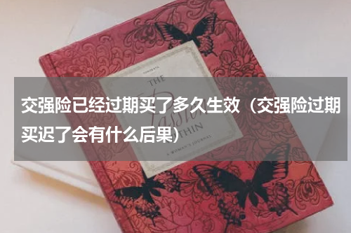 交强险已经过期买了多久生效（交强险过期买迟了会有什么后果）