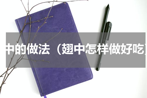 翅中的做法（翅中怎样做好吃）