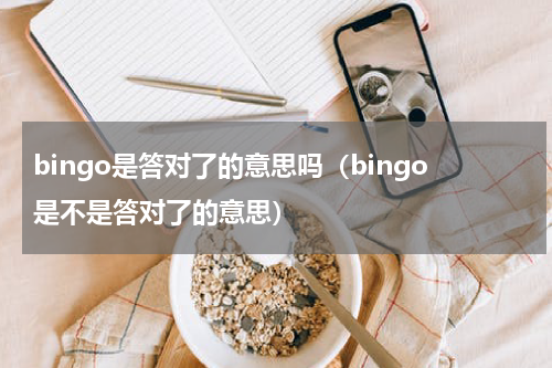 bingo是答对了的意思吗（bingo是不是答对了的意思）