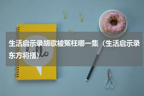 生活启示录胡歌被冤枉哪一集（生活启示录东方将播）