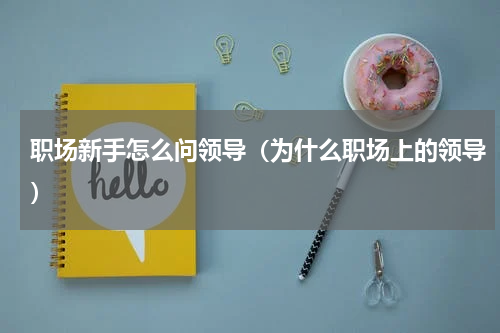 职场新手怎么问领导（为什么职场上的领导）