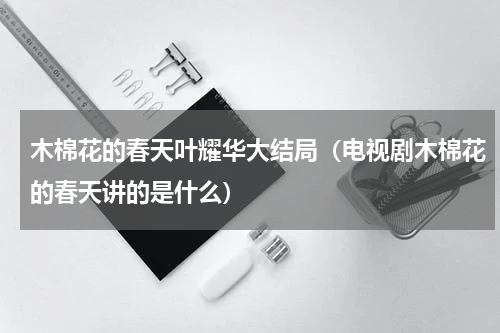 木棉花的春天叶耀华大结局（电视剧木棉花的春天讲的是什么）