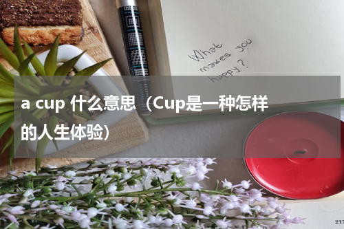 a cup 什么意思（Cup是一种怎样的人生体验）