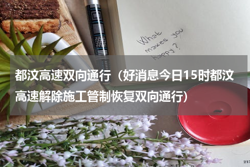 都汶高速双向通行（好消息今日15时都汶高速解除施工管制恢复双向通行）