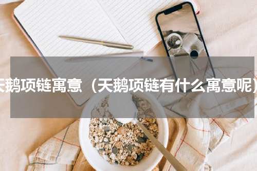 天鹅项链寓意（天鹅项链有什么寓意呢）
