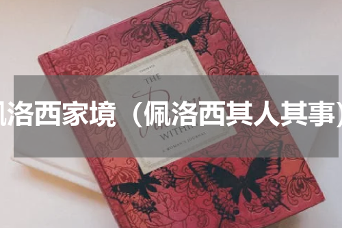 佩洛西家境（佩洛西其人其事）