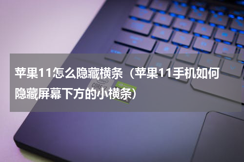 苹果11怎么隐藏横条（苹果11手机如何隐藏屏幕下方的小横条）
