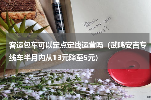 客运包车可以定点定线运营吗（武鸣安吉专线车半月内从13元降至5元）
