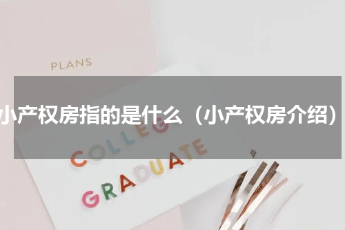 小产权房指的是什么（小产权房介绍）