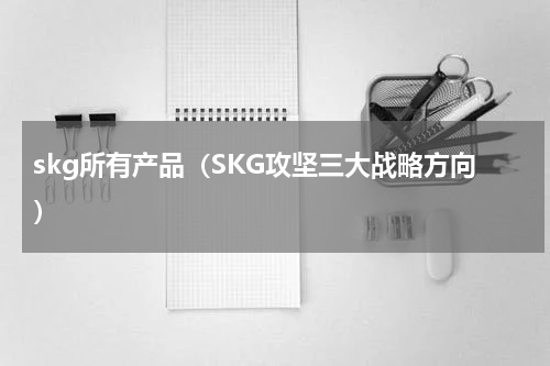 skg所有产品（SKG攻坚三大战略方向）