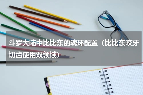 斗罗大陆中比比东的魂环配置（比比东咬牙切齿使用双领域）