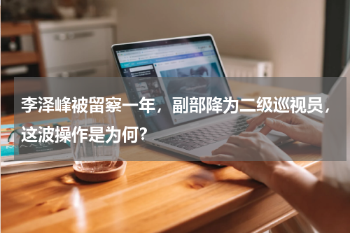 李泽峰被留察一年，副部降为二级巡视员，这波操作是为何？