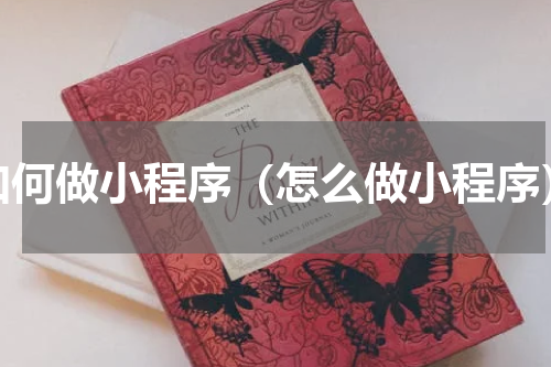 如何做小程序（怎么做小程序）