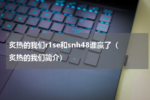 炙热的我们r1se和snh48谁赢了（炙热的我们简介）