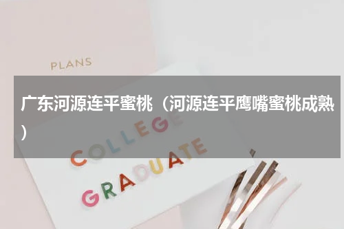 广东河源连平蜜桃（河源连平鹰嘴蜜桃成熟）
