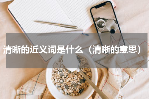 清晰的近义词是什么（清晰的意思）