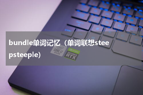 bundle单词记忆（单词联想steepsteeple）