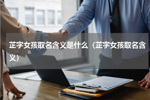芷字女孩取名含义是什么（芷字女孩取名含义）