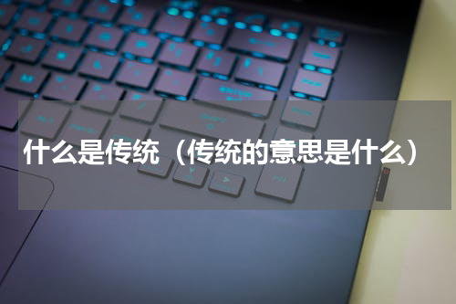 什么是传统（传统的意思是什么）