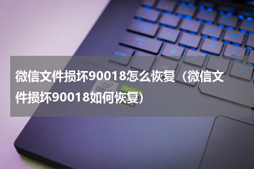微信文件损坏90018怎么恢复（微信文件损坏90018如何恢复）
