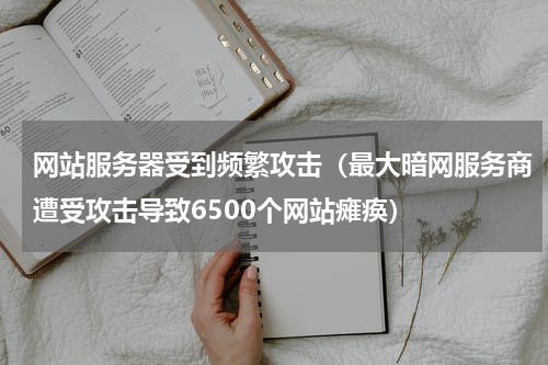 网站服务器受到频繁攻击（最大暗网服务商遭受攻击导致6500个网站瘫痪）
