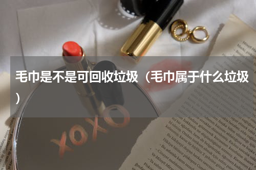 毛巾是不是可回收垃圾（毛巾属于什么垃圾）
