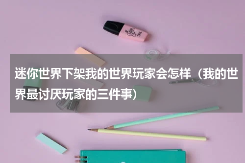 迷你世界下架我的世界玩家会怎样（我的世界最讨厌玩家的三件事）