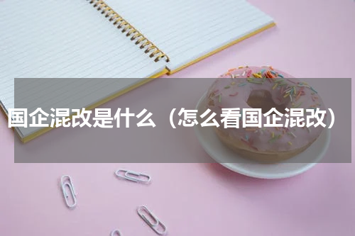 国企混改是什么（怎么看国企混改）