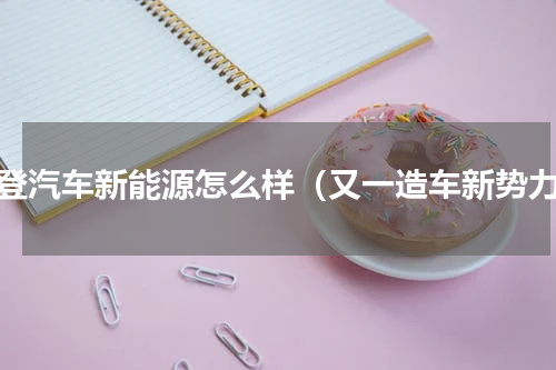 摩登汽车新能源怎么样（又一造车新势力）