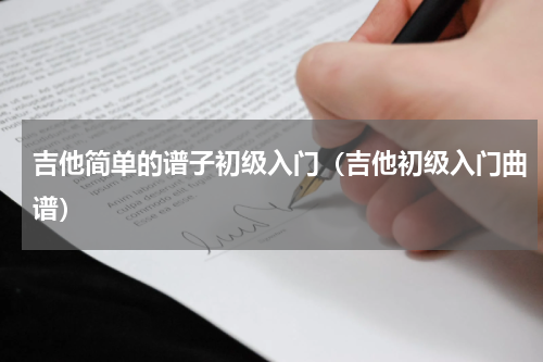 吉他简单的谱子初级入门（吉他初级入门曲谱）
