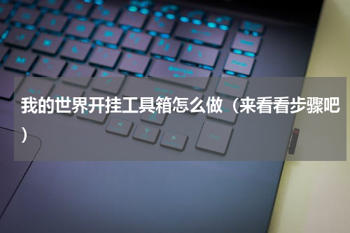 我的世界开挂工具箱怎么做（来看看步骤吧）