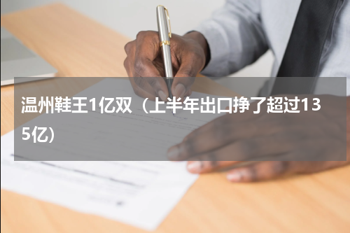 温州鞋王1亿双（上半年出口挣了超过135亿）
