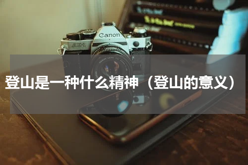 登山是一种什么精神（登山的意义）