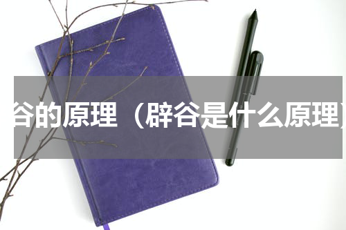 辟谷的原理（辟谷是什么原理）