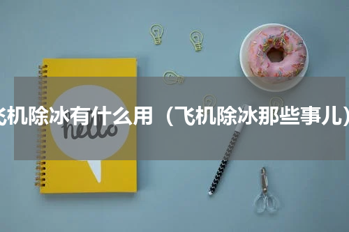 飞机除冰有什么用（飞机除冰那些事儿）