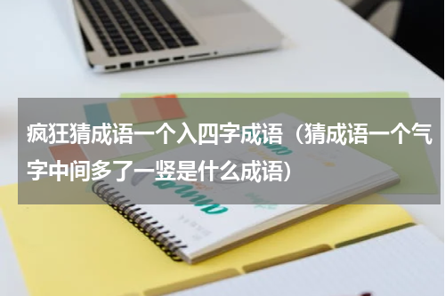 疯狂猜成语一个入四字成语（猜成语一个气字中间多了一竖是什么成语）